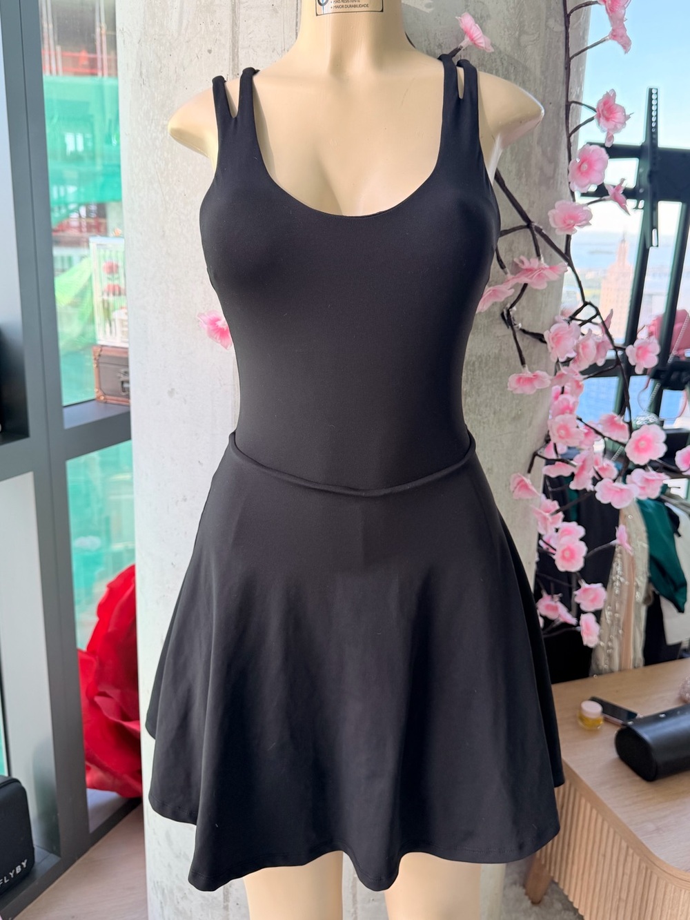 Fabletics Boost Performance Classic Mini Dress With Shorts Size XS